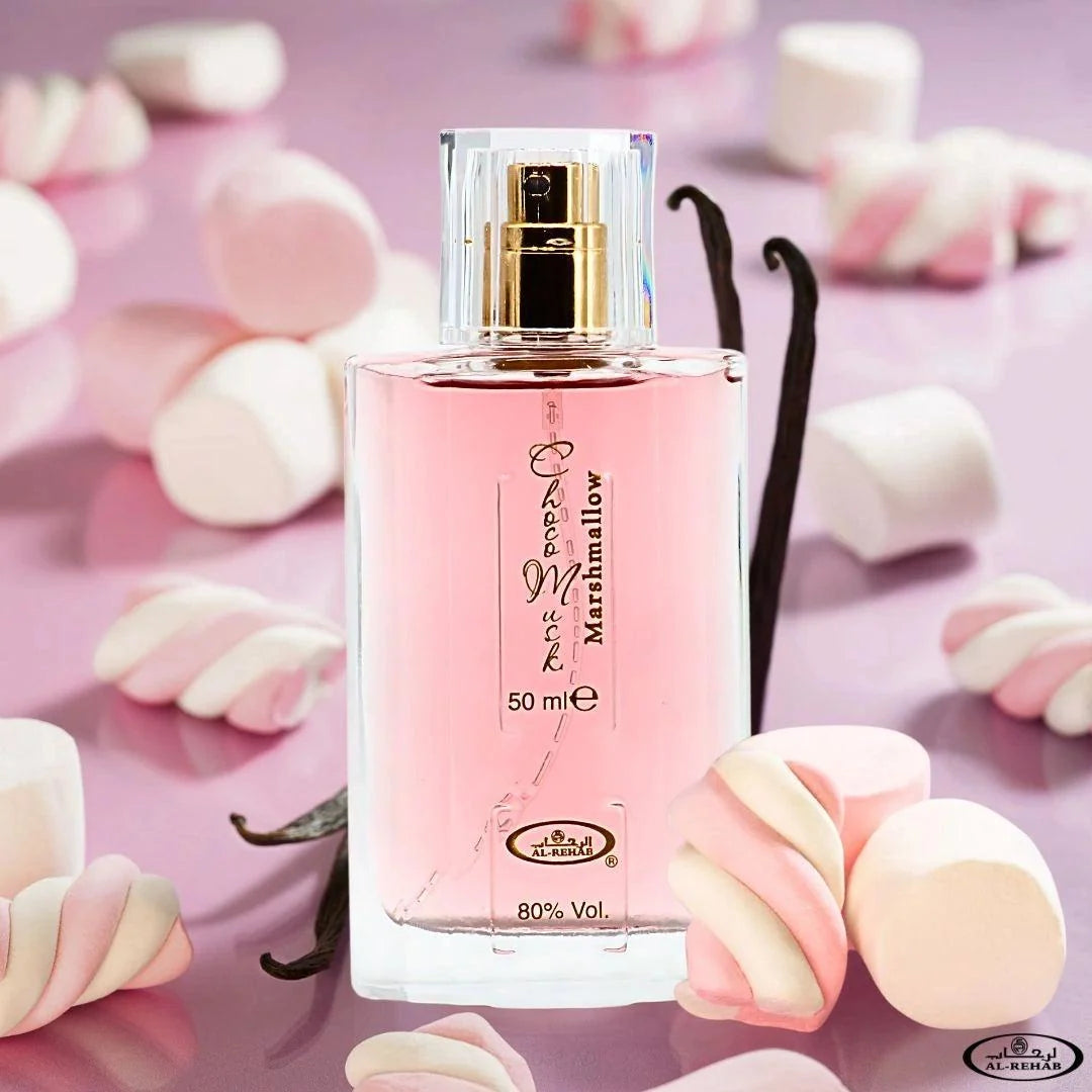 Al Rehab Perfumes Choco Musk | Choco Musk Pistachio | Choco Musk Marshmallow| 3 piece set