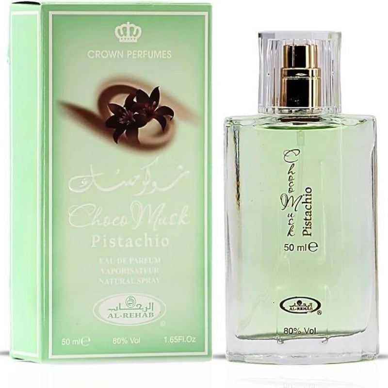 Al Rehab Perfumes Choco Musk | Choco Musk Pistachio | Choco Musk Marshmallow| 3 piece set