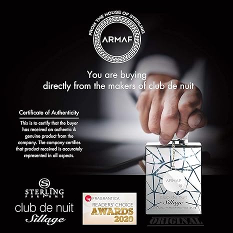 Armaf Club De Nuit Sillage Perfume
